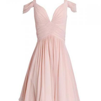 Short Homecoming Dress,Pink Homecom..