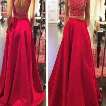 Long Custom Prom Dress,red Prom Dress,off Shoulder..
