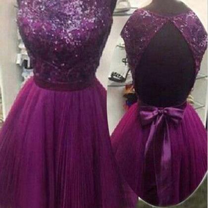 Short Homecoming Dress,purple Homecoming Dress,..