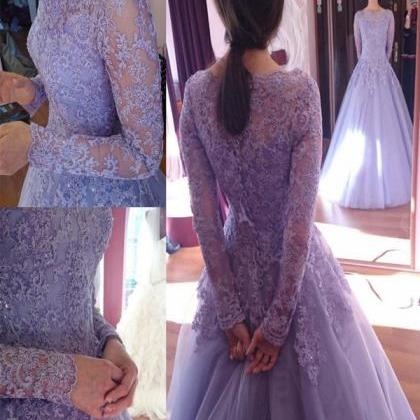 Long Custom Prom Dress,purple Prom Dress, Prom..