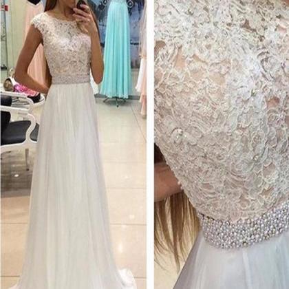 Long Prom Dresses, 2017 Prom Dresses, Lace Sexy..
