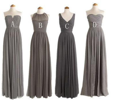 charcoal grey bridesmaid dresses uk