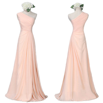 Blush Pink Bridesmaid Dress,custom Bridesmaid Dresses, Simple Bridesmaid Dress,chiffon Bridesmaid Dress, Bridesmaid Dress,long Bridesmaid