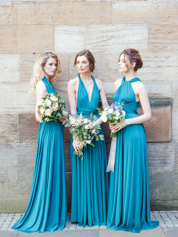 unique bridesmaid gowns